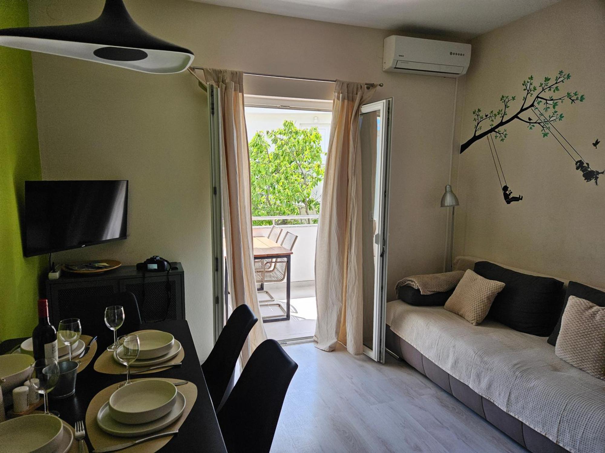 Charming Seaside Apartments Noa & Jakov, Zaboric Sibenik Dış mekan fotoğraf